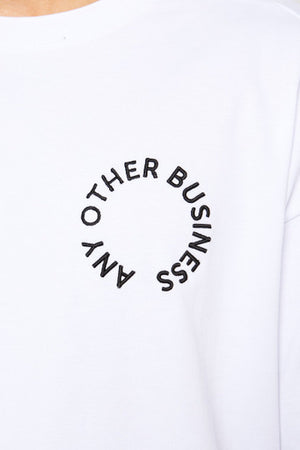 White Oversized Logo T-Shirt
