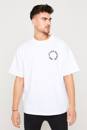White Oversized Logo T-Shirt
